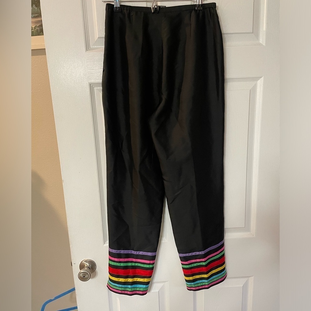 Silkland size 6 rainbow striped pants - Picture 4 of 12